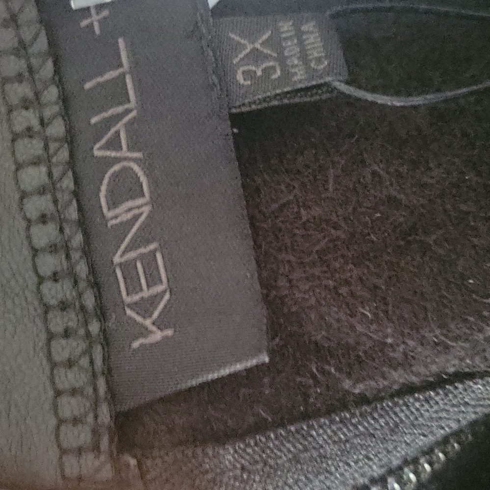 Kendall & Kylie Black Faux Leather Mini Dress - Picture 7 of 9